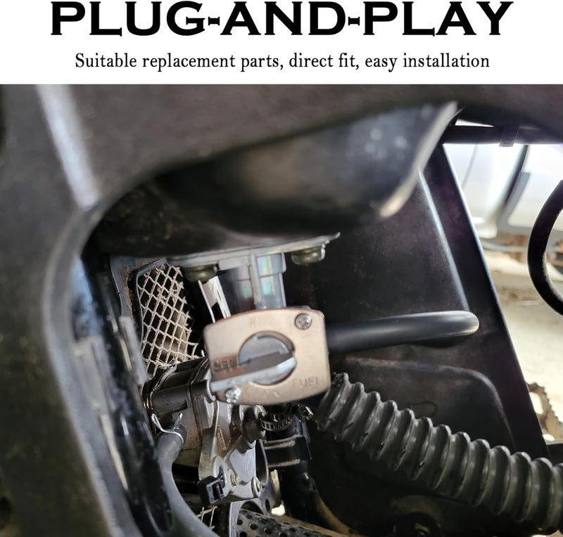 Figpade Petcock Fuel Shutoff Valve Kit,Fuel Petcock Valve Compatibie with Yamana Kawasaki Suzuki Includes Gasket/Filter Tube,Professional Motorcycle Accessories Fuels Shut off Valves - Image 5